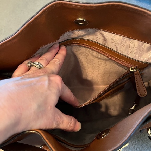 Michael Kors Hamilton Tan Bag